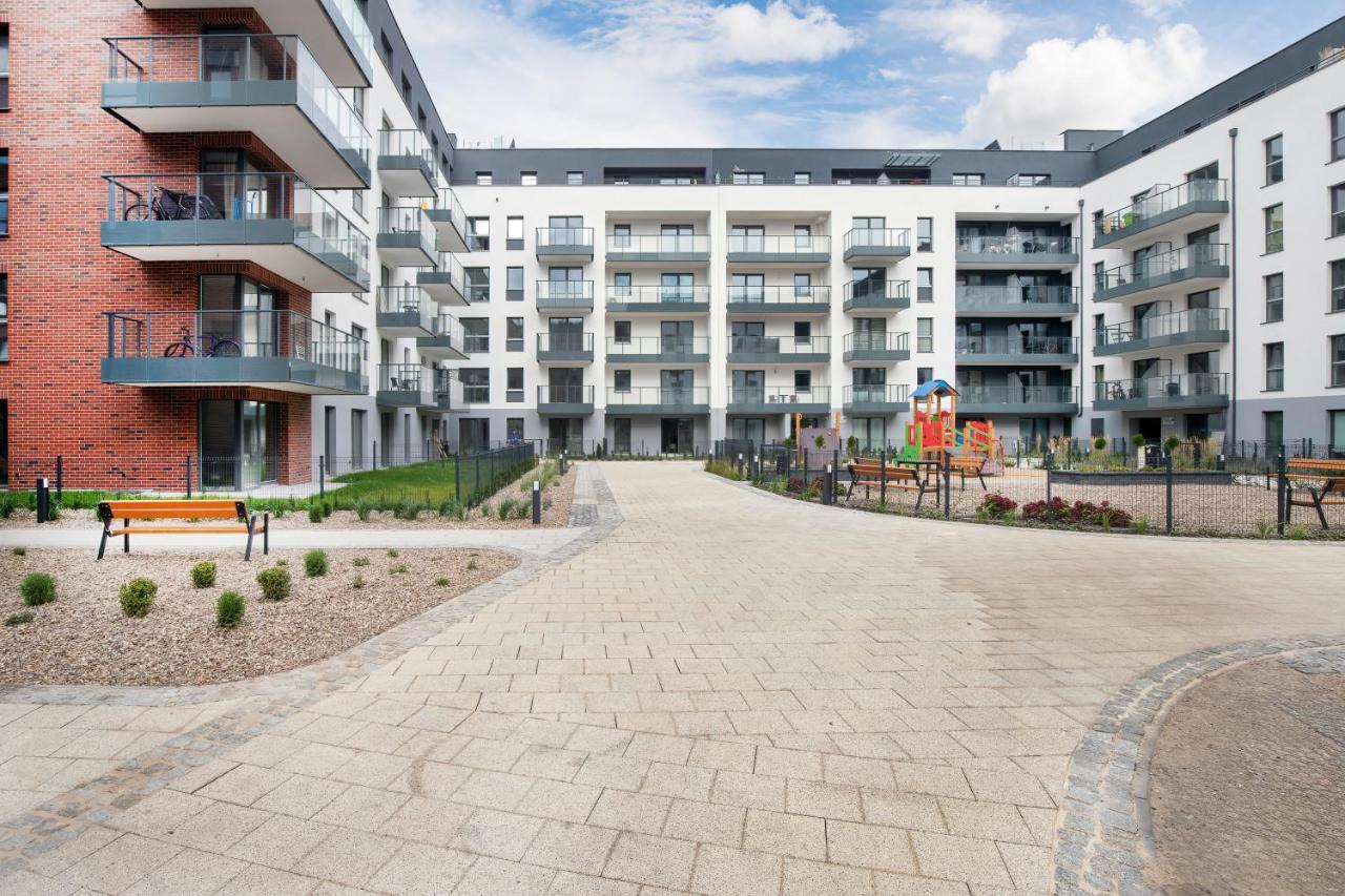 Browar Gdanski Free Parking By Noclegi Renters Dış mekan fotoğraf
